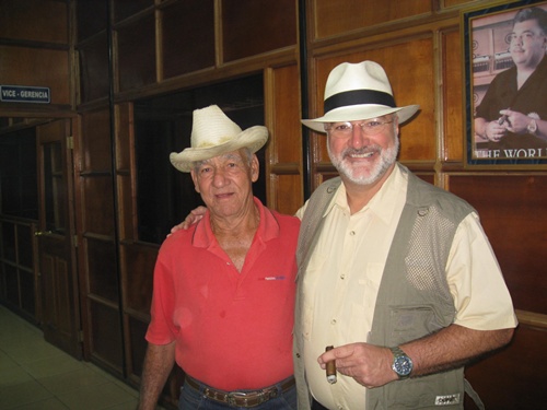 Neil with Aristides Garcia