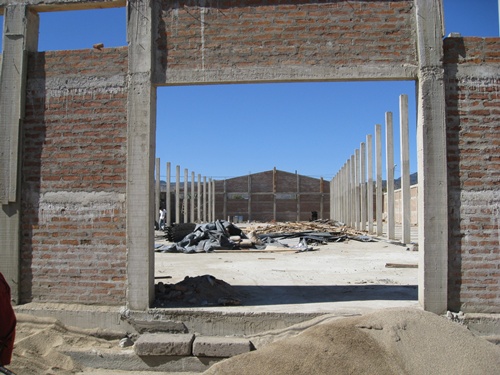 New building construction